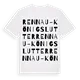 Rennau-Königslutter ordlek t-shirt