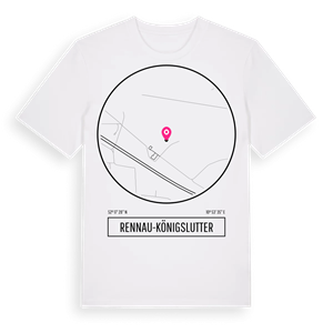 Rennau-Königslutter t-shirt – ekologisk bomull t-shirt från Pinshirt