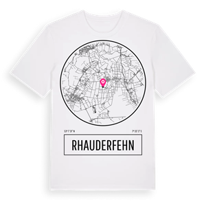 Rhauderfehn t-shirt – ekologisk bomull t-shirt från Pinshirt