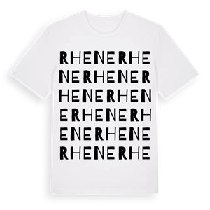 Rhene ordlek t-shirt – ekologisk bomull t-shirt från Pinshirt
