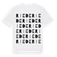 Riede ordlek t-shirt