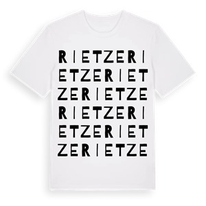 Rietze ordlek t-shirt – ekologisk bomull t-shirt från Pinshirt