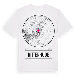 Ritterhude t-shirt – ekologisk bomull t-shirt från Pinshirt