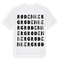 Rodenberg ordlek t-shirt