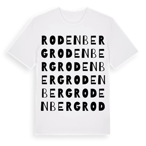 Rodenberg ordlek t-shirt – ekologisk bomull t-shirt från Pinshirt