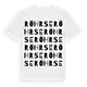 Röhrse ordlek t-shirt