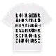 Röhrsen ordlek t-shirt