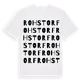 Rohstorf ordlek t-shirt