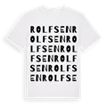 Rolfsen ordlek t-shirt