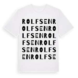 Rolfsen ordlek t-shirt – ekologisk bomull t-shirt från Pinshirt