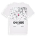 Ronnenberg karta t-shirt