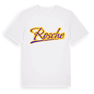 Rosche baseball t-shirt – ekologisk bomull t-shirt från Pinshirt