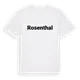 Rosenthal fetstil t-shirt