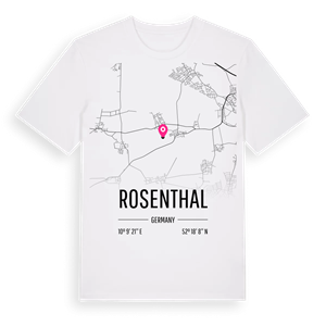 Rosenthal karta t-shirt – ekologisk bomull t-shirt från Pinshirt