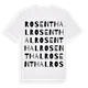 Rosenthal ordlek t-shirt