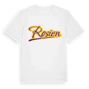 Rosien baseball t-shirt – ekologisk bomull t-shirt från Pinshirt