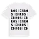 Rosien ordlek t-shirt