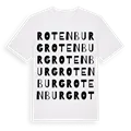 Rotenburg ordlek t-shirt
