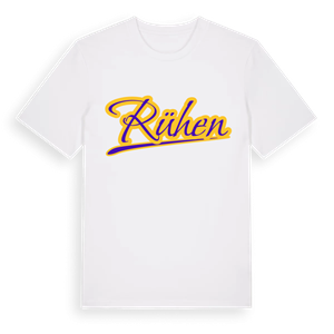 Rühen baseball t-shirt – ekologisk bomull t-shirt från Pinshirt