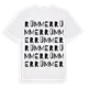 Rümmer ordlek t-shirt