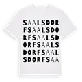 Saalsdorf ordlek t-shirt