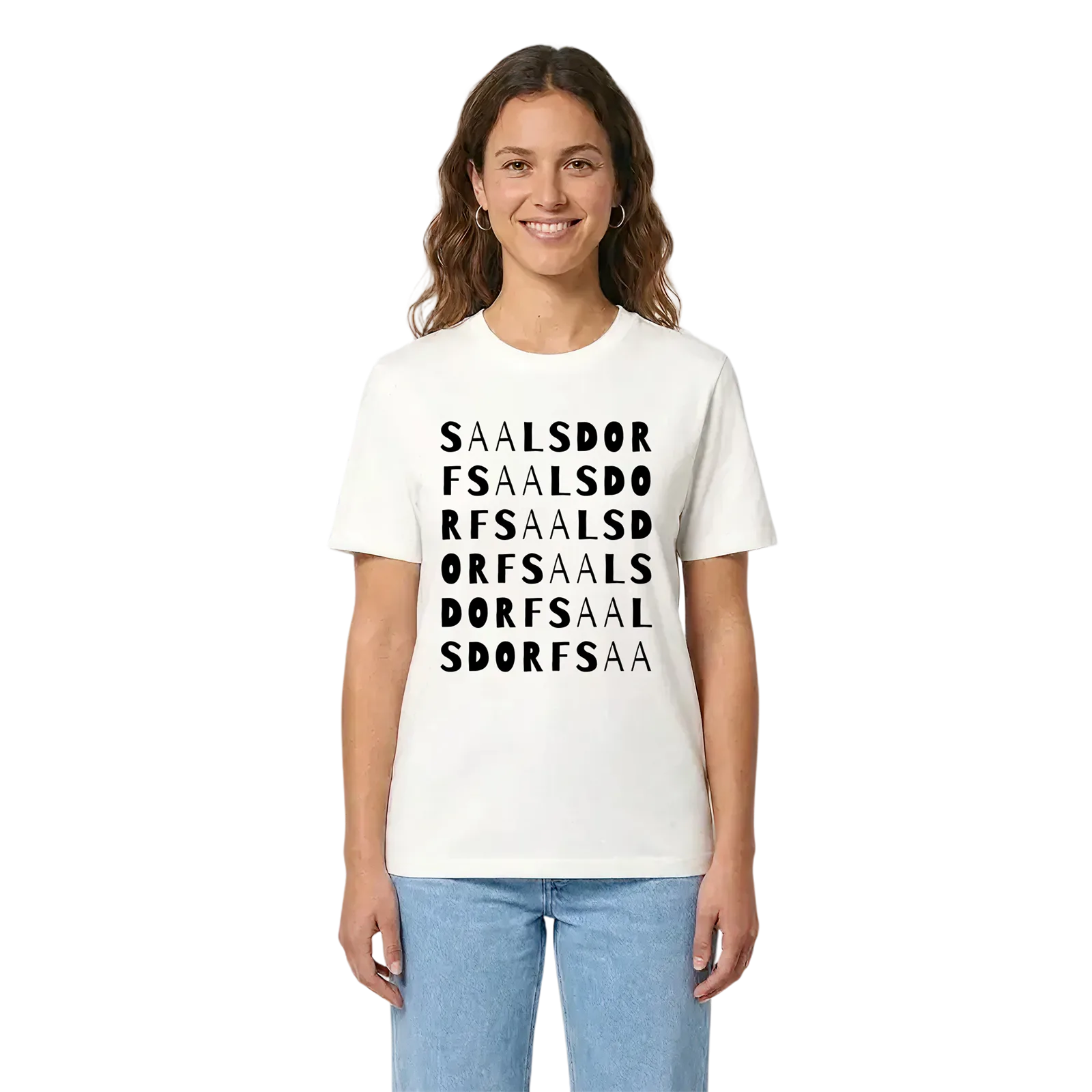 Saalsdorf ordlek t-shirt – White, i miljö