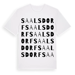 Saalsdorf ordlek t-shirt – ekologisk bomull t-shirt från Pinshirt