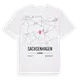 Sachsenhagen karta t-shirt