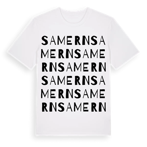 Samern ordlek t-shirt – ekologisk bomull t-shirt från Pinshirt