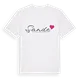 Sande hjärta t-shirt