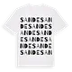 Sande ordlek t-shirt