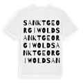 Sankt Georgiwold ordlek t-shirt