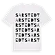 Sarstedt ordlek t-shirt