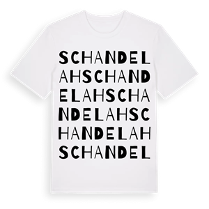 Schandelah ordlek t-shirt – ekologisk bomull t-shirt från Pinshirt