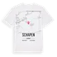 Schapen karta t-shirt
