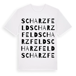 Scharzfeld ordlek t-shirt – ekologisk bomull t-shirt från Pinshirt