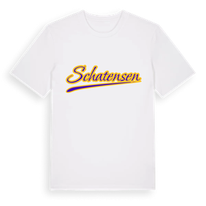 Schatensen baseball t-shirt – ekologisk bomull t-shirt från Pinshirt