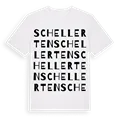 Schellerten ordlek t-shirt