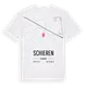 Schieren karta t-shirt