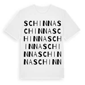 Schinna ordlek t-shirt – ekologisk bomull t-shirt från Pinshirt