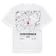 Schneverdingen karta t-shirt