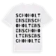 Schoholtensen ordlek t-shirt
