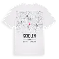 Scholen karta t-shirt