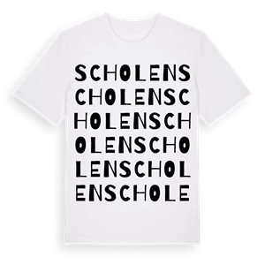 Scholen ordlek t-shirt – ekologisk bomull t-shirt från Pinshirt