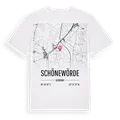 Schönewörde karta t-shirt