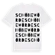 Schönewörde ordlek t-shirt