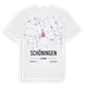 Schöningen karta t-shirt