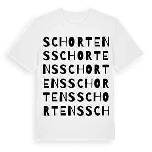 Schortens ordlek t-shirt – ekologisk bomull t-shirt från Pinshirt