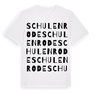 Schulenrode ordlek t-shirt – ekologisk bomull t-shirt från Pinshirt