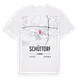 Schüttorf karta t-shirt